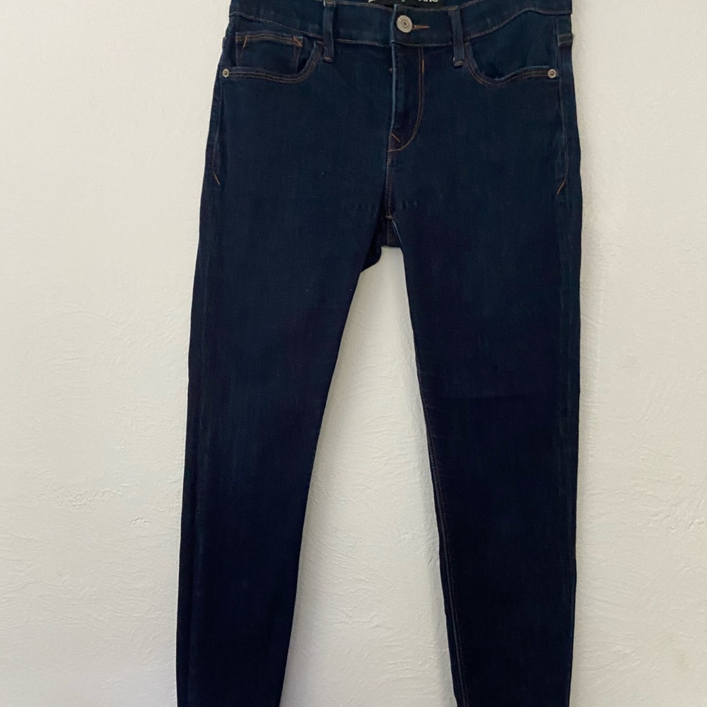 EXPRESS Jeggings Mid Rise, Dark Wash size 8